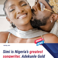 Adekunle Gold Hails Simi as Nigeria’s Best Songwriter
