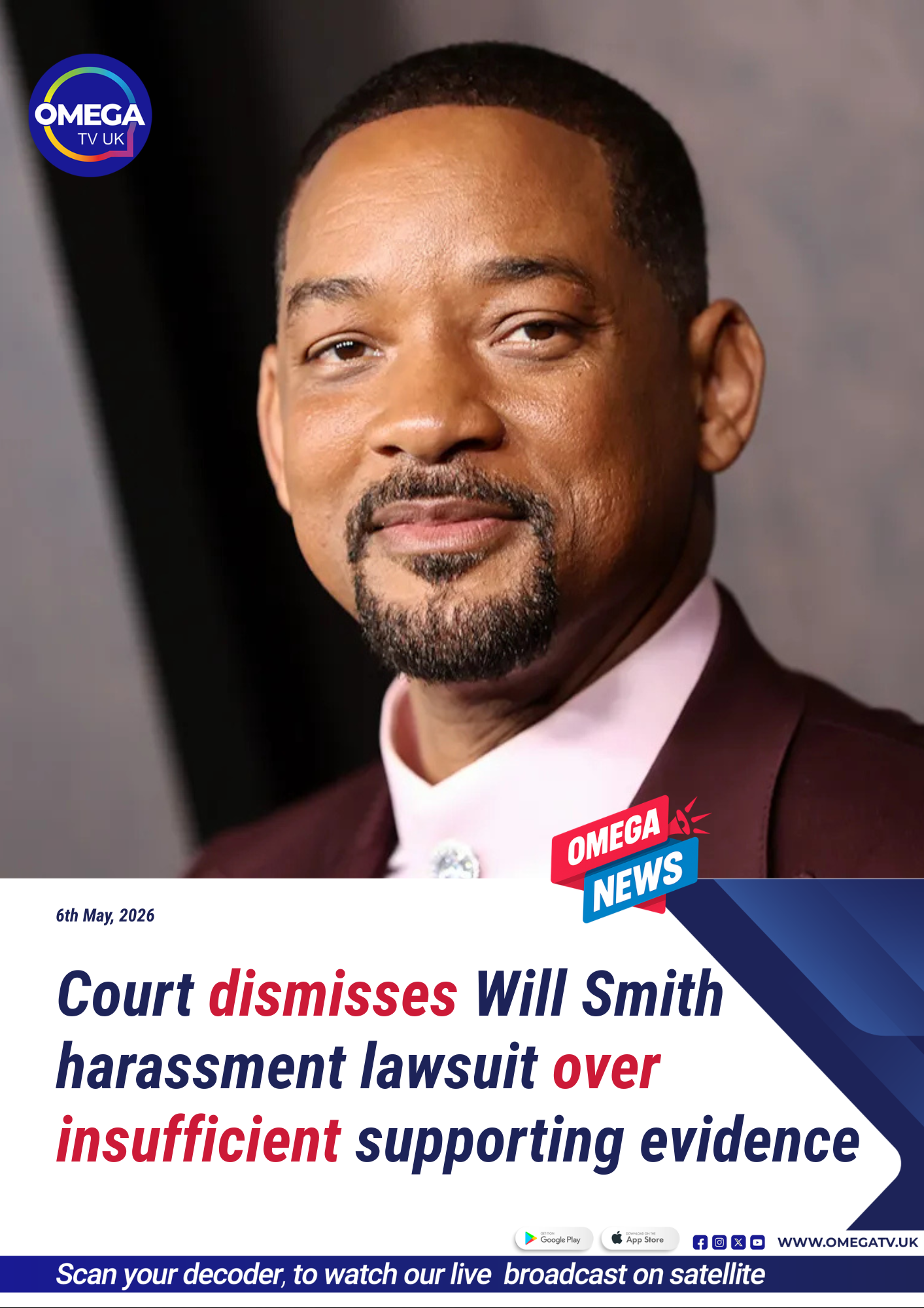 Court dismisses Will Smith harassment lawsuit over insufficient supporting evidence