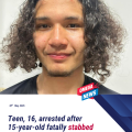Boy, 16, arrested on suspicion of murder after 15-year-old stabbed to death near London park