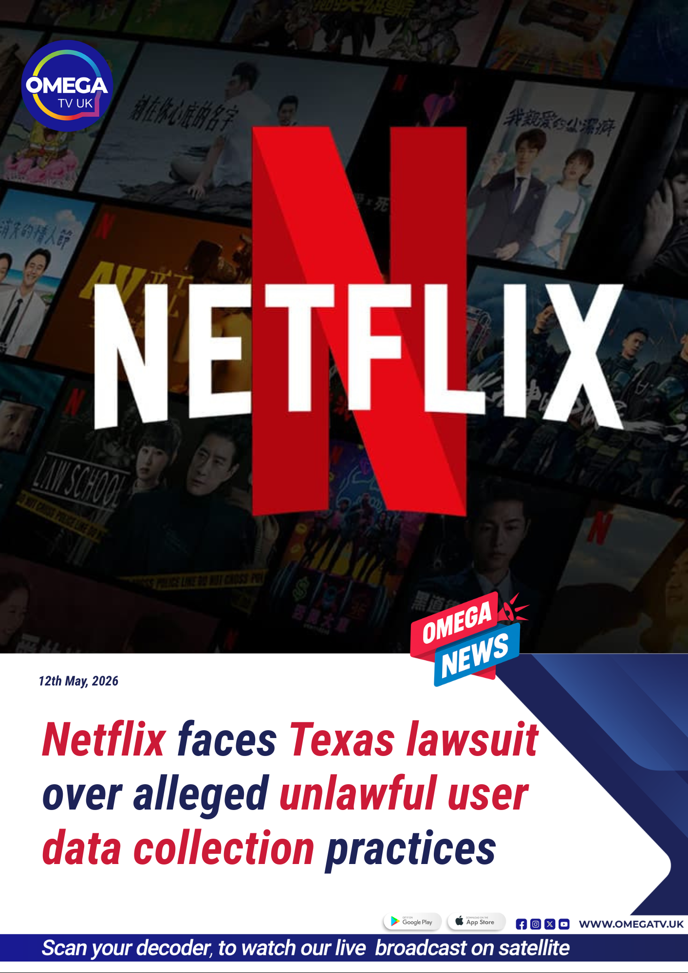 Netflix faces Texas lawsuit over alleged unlawful user data collection practices