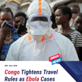Ebola cases jump as Congo tightens travel rules