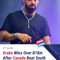 Drake pockets over R18 million after Canada’s World Cup victory over Bafana Bafana