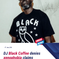DJ Black Coffee shuts down false xenophobia comments circulating online