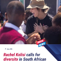 Rachel Kolisi calls for diversity in South African school rugby
