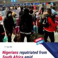Nigerian nationals in South Africa repatriated amid growing anti-migrant tensions