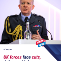 UK forces face operational cuts without more cash, defence chief warns