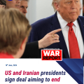 US and Iranian presidents sign deal aiming to end war