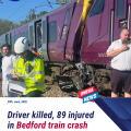 Emergency services giving update on fatal Bedford train crash
