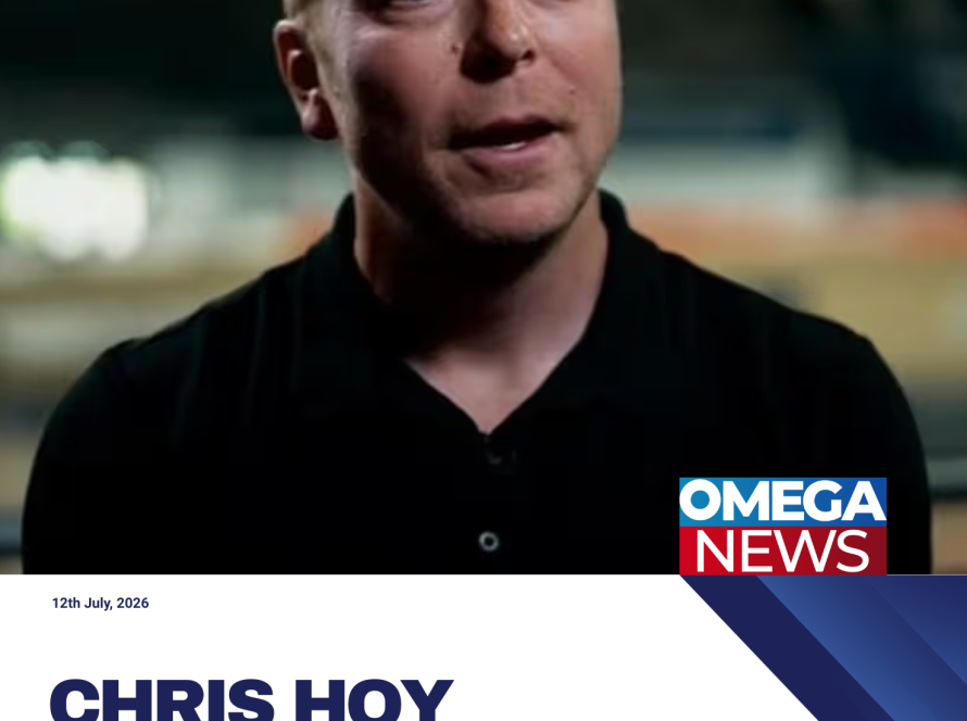 Sir Chris Hoy, six-time Olympic gold medallist cyclist, smiling during a public appearance while discussing his terminal cancer diagnosis and life journey.