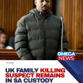 Man sought in killings of family in UK remains in custody in South Africa