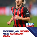 Modric, 40, signs new AC Milan deal