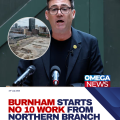 Burnham to spend first day working from northern branch of No 10