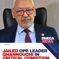 Tunisia opposition leader Ghannouchi in critical condition, lawyers say