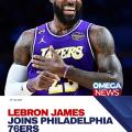 NBA superstar LeBron James to join Philadelphia 76ers