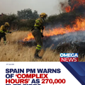 Spanish PM warns of ‘complex hours’ ahead as wildfires displace 270,000 in Spain and France