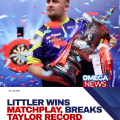 Littler wins Matchplay and smashes Taylor record