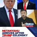 Netanyahu arrives at White House after Trump meets Zelensky