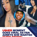Usher’s awkward onstage moment goes viral as fan admits she only came to see Chris Brown