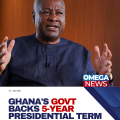 Ghana’s government backs extending presidential term from four to five years