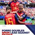 Porro Doubles Spain Lead Against France