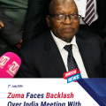 Zuma Faces Backlash Over India Meeting With Gupta Brother