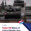 Polish PM warns critical months ahead in face of Russian threat