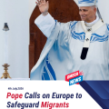 Pope urges Europe to protect migrants in visit to island frontier