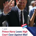 Prince Harry loses High Court case against Mail publisher