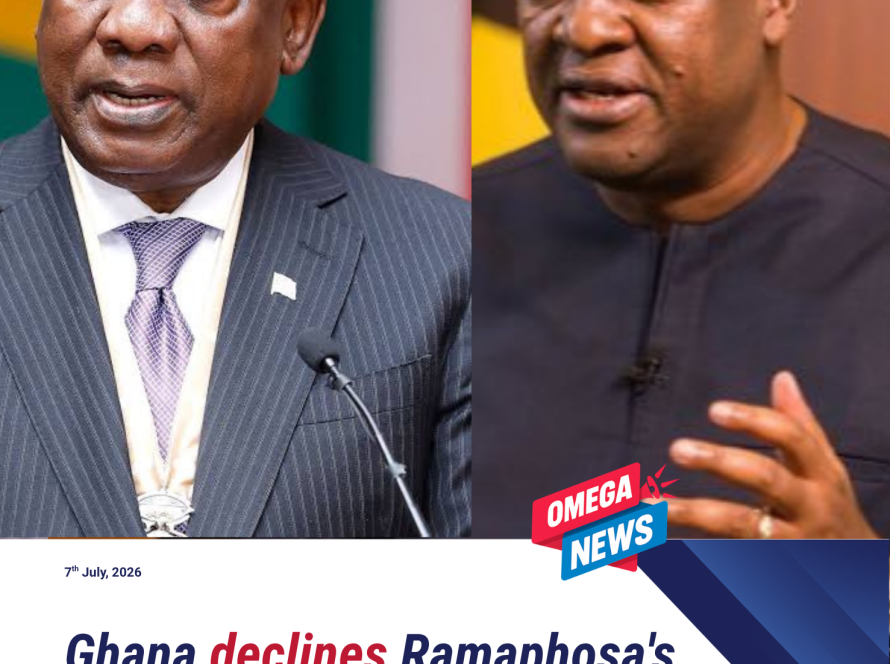 Ghana declines Ramaphosa's visit over xenophobic attacks on Ghanaians.