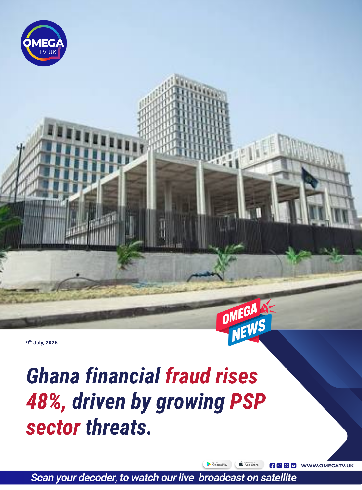 Ghana financial fraud rises 48%, driven by growing PSP sector threats.
