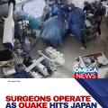 Surgeons Continue Operations as Japan Earthquake Hits Hospital