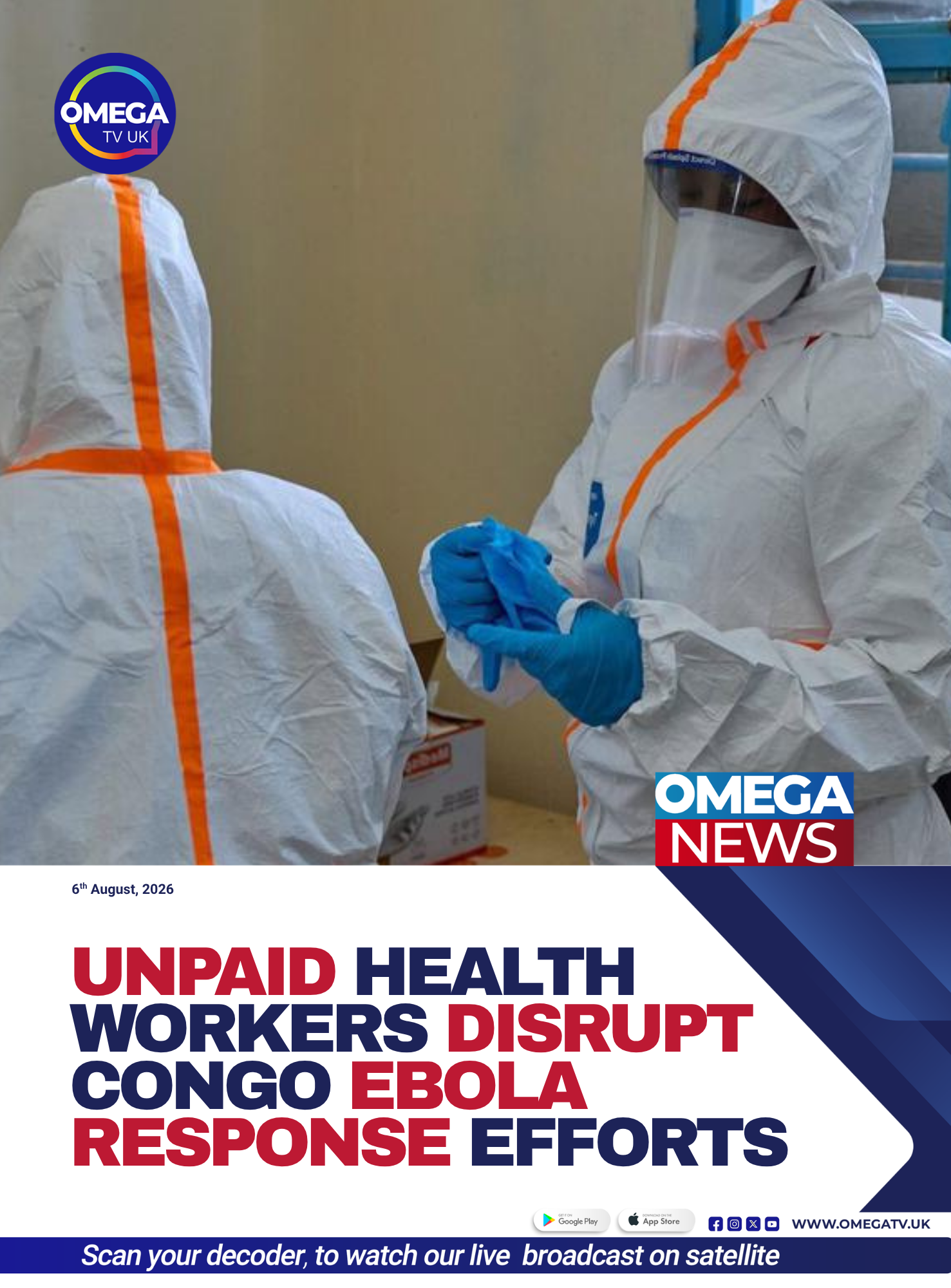 Unpaid health workers disrupt Congo Ebola response efforts