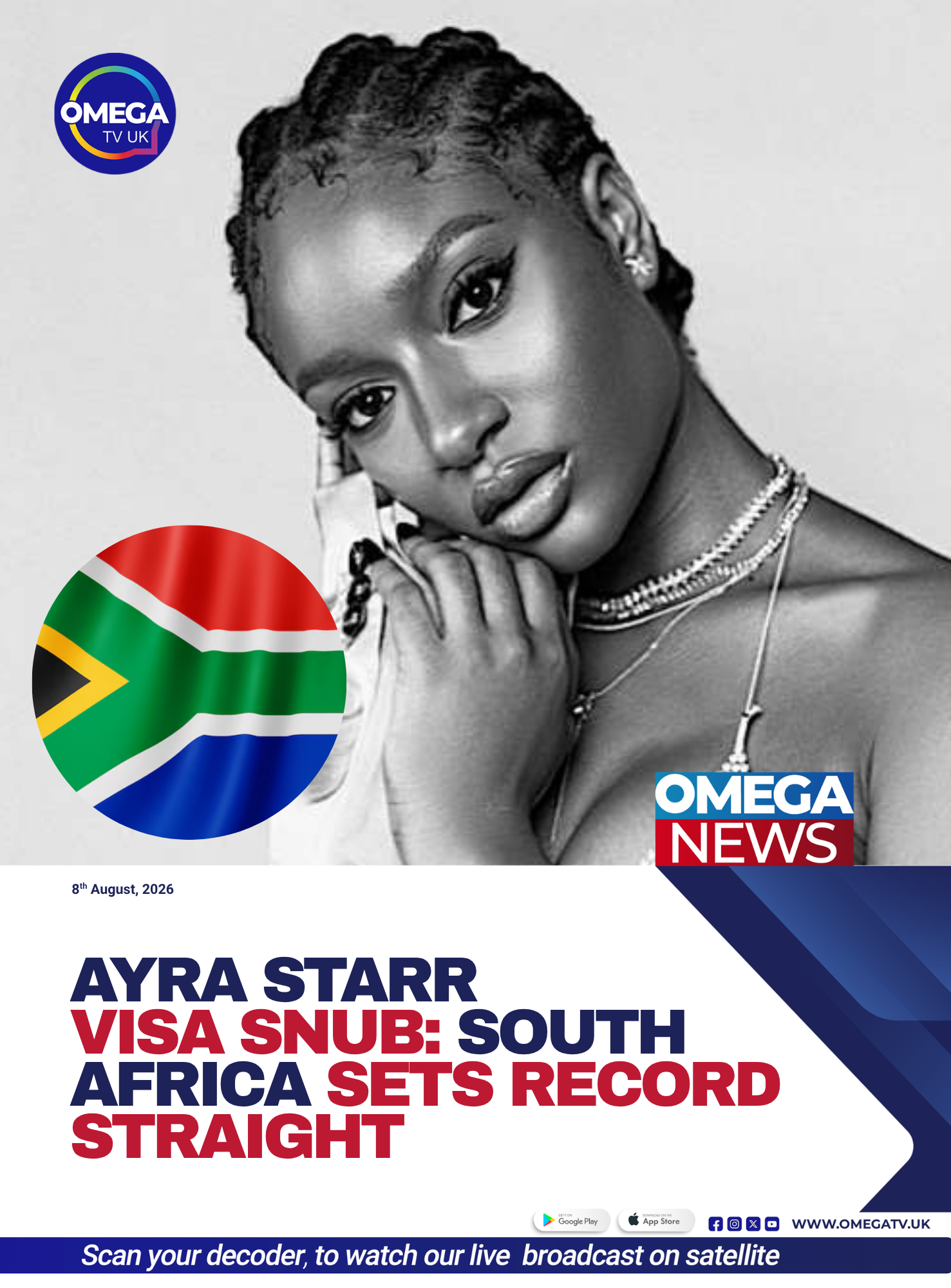 Ayra Starr Visa Snub: South Africa Sets Record Straight