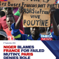 Niger blames France for inciting failed mutiny, Paris denies involvement