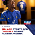 Malard starts for Chelsea against Austria Vienna