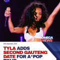 Tyla adds second Gauteng date as A*POP World Tour fever hits South Africa