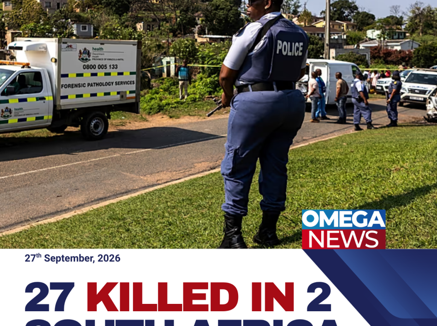 27 Killed in Two South Africa Shootings