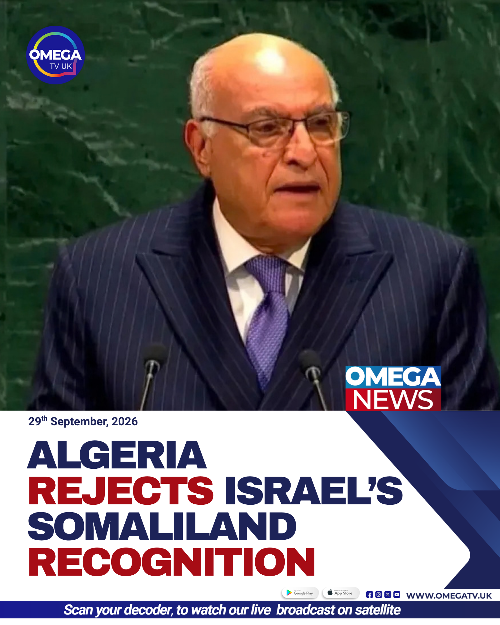 Algeria Challenges Israel Over Somaliland Recognition