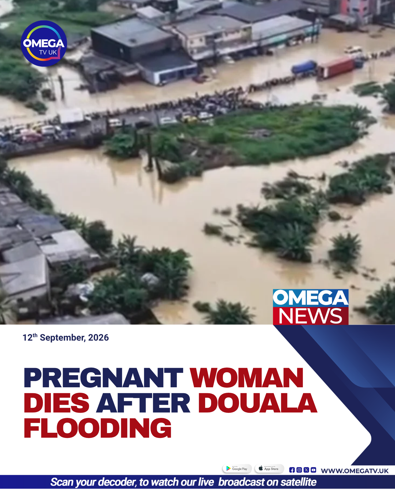 Pregnant Woman Dies Amid Douala Floods
