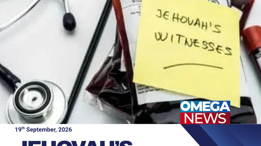 Jehovah’s Witnesses Change Blood Guidance