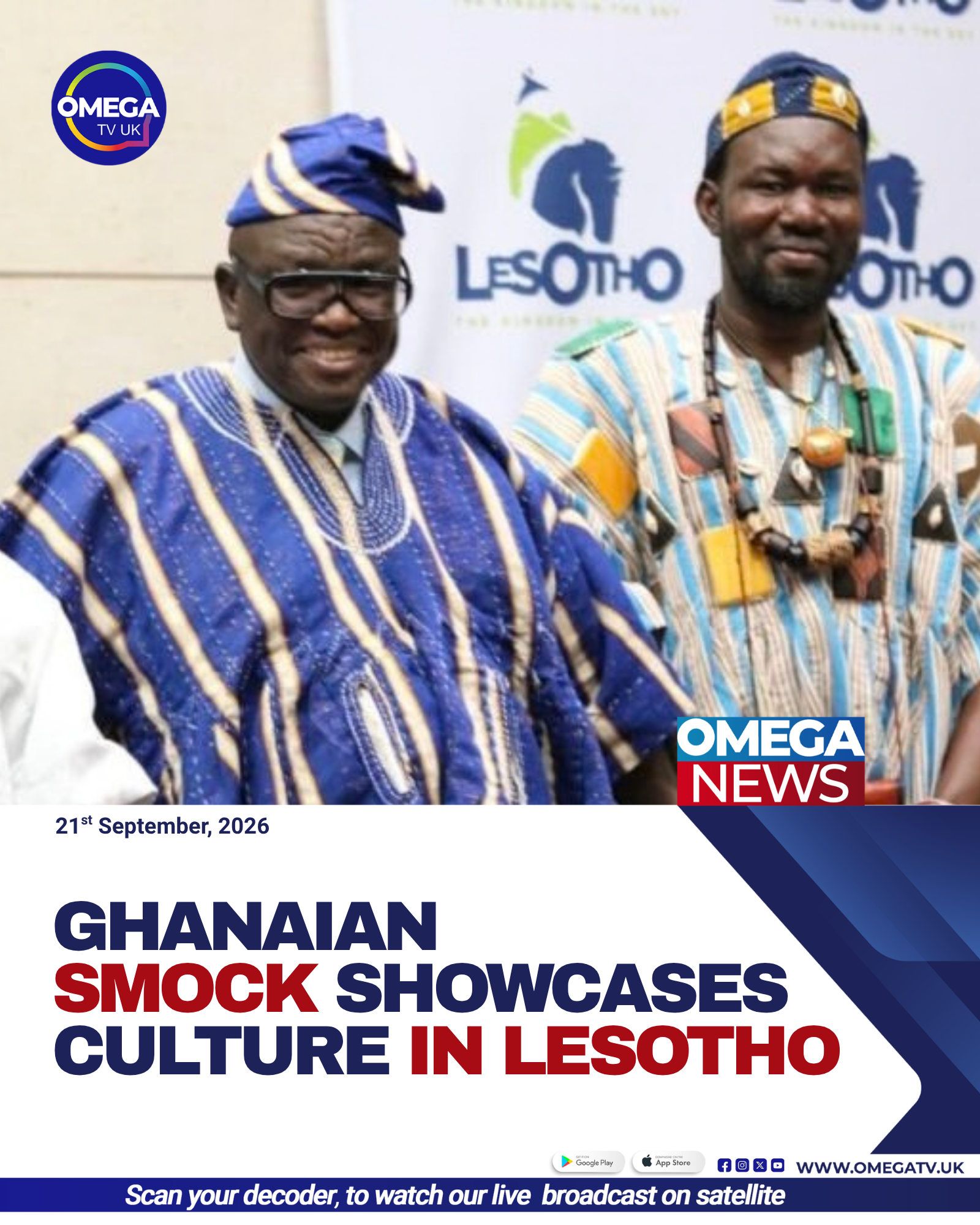 Ghanaian Smock Showcases Culture In Lesotho