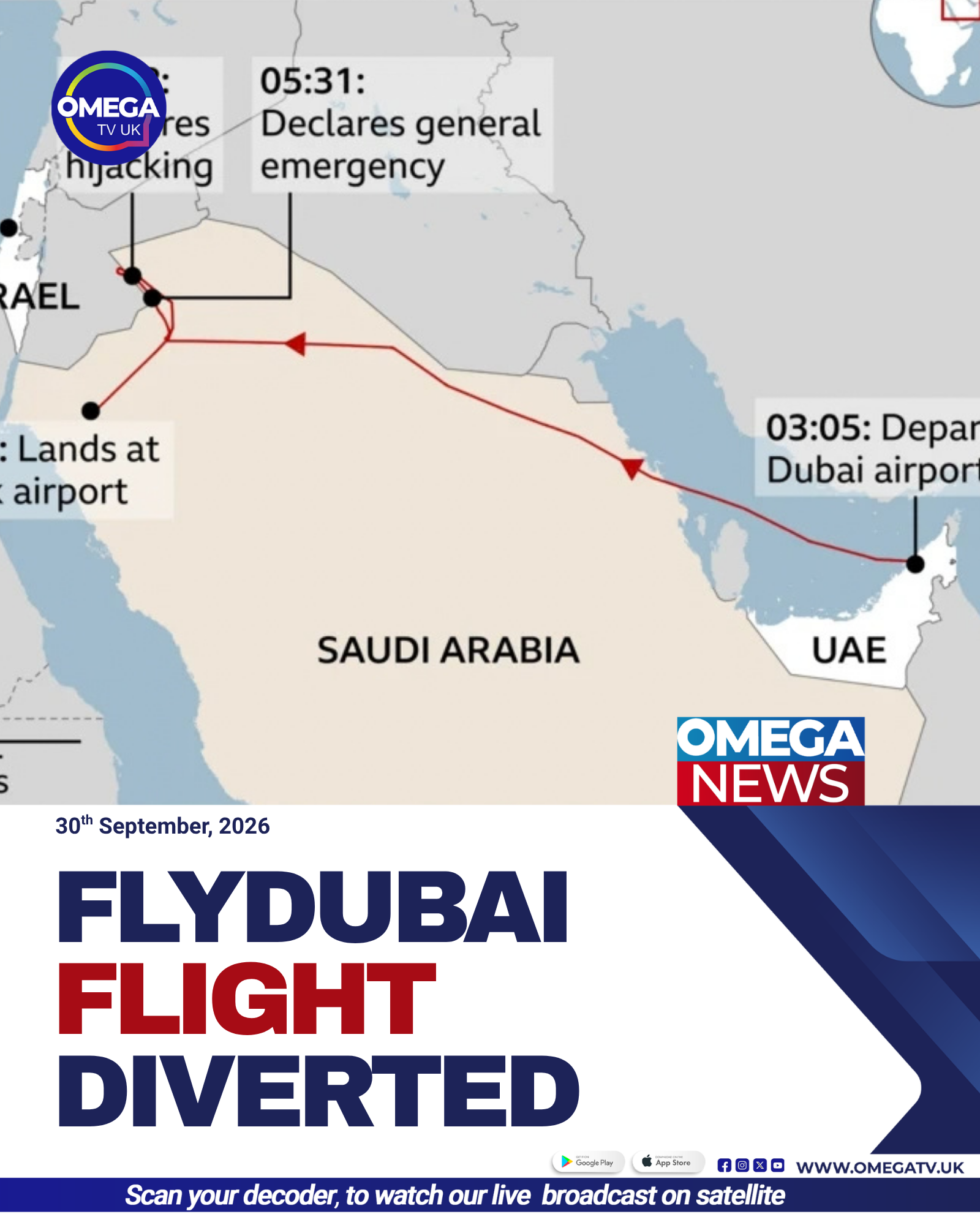 Flydubai Flight Diverted After Cockpit Incident