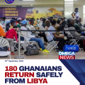 180 Ghanaians Return Safely From Libya