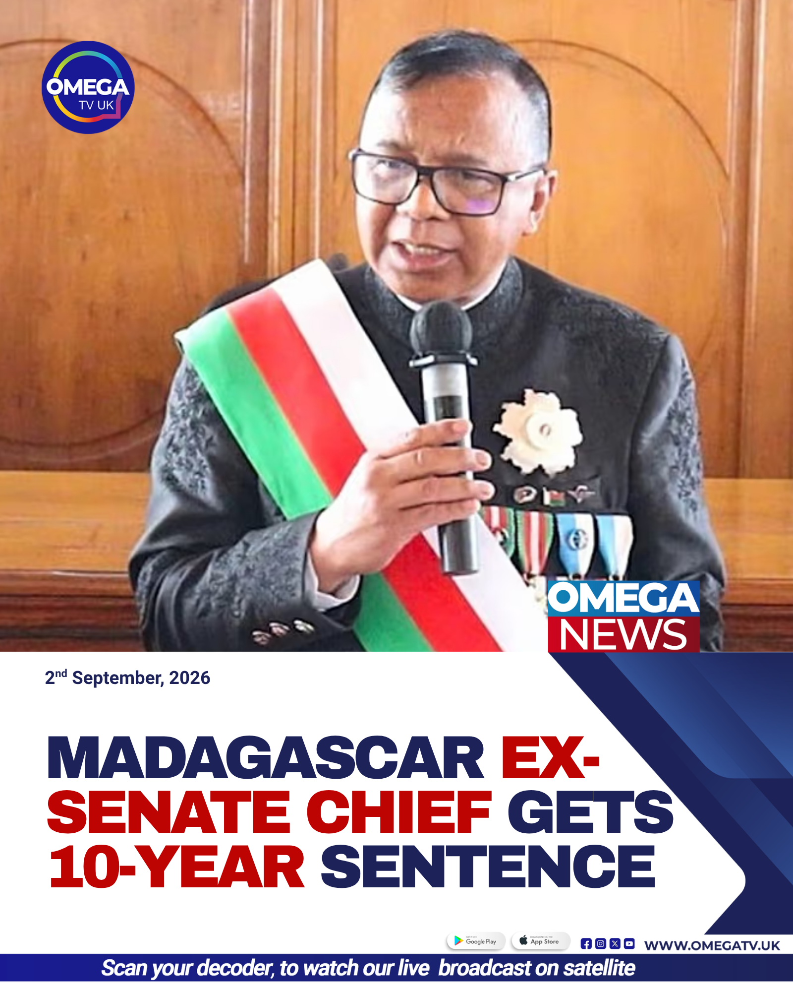 Madagascar Ex-Senate Chief Gets 10-Year Sentence