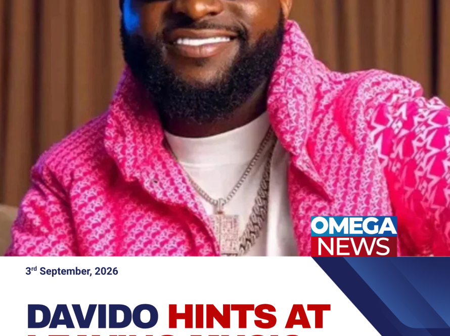 Davido Hints At Leaving Music Soon