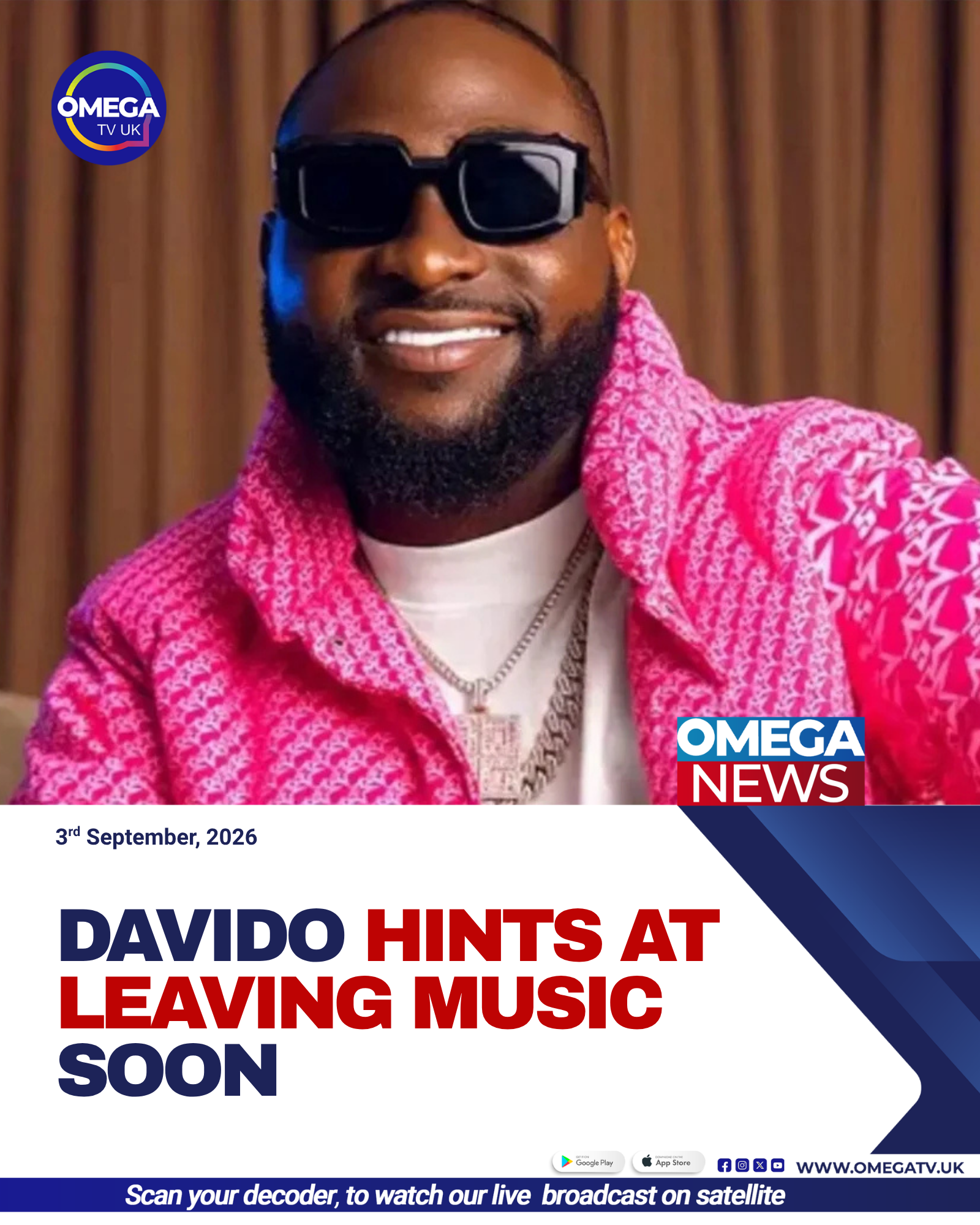 Davido Hints At Leaving Music Soon