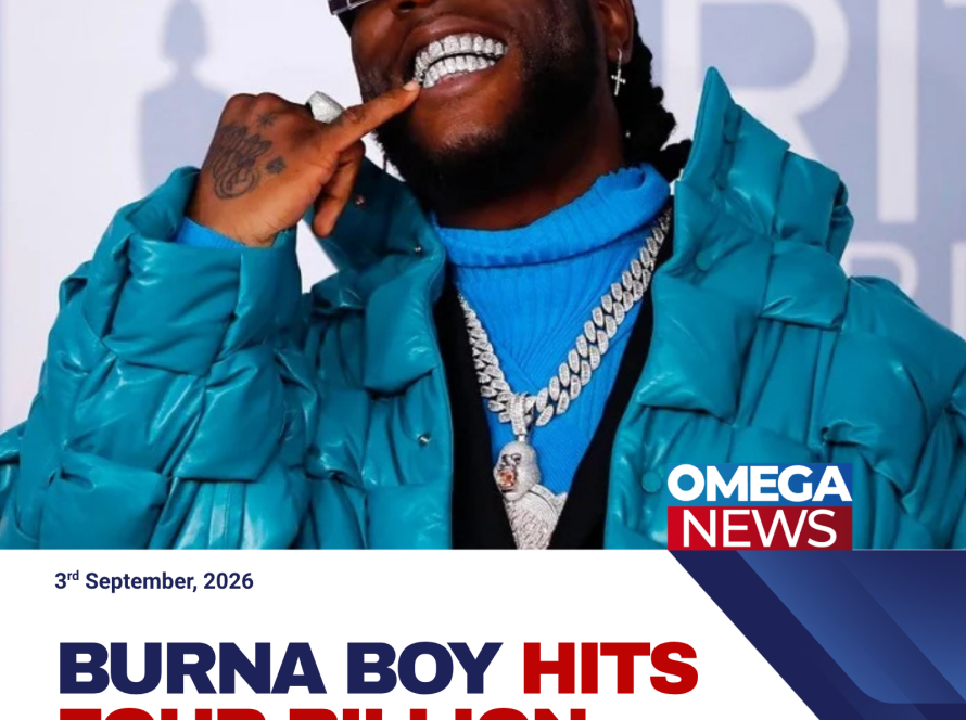 Burna Boy Hits Four Billion YouTube Views