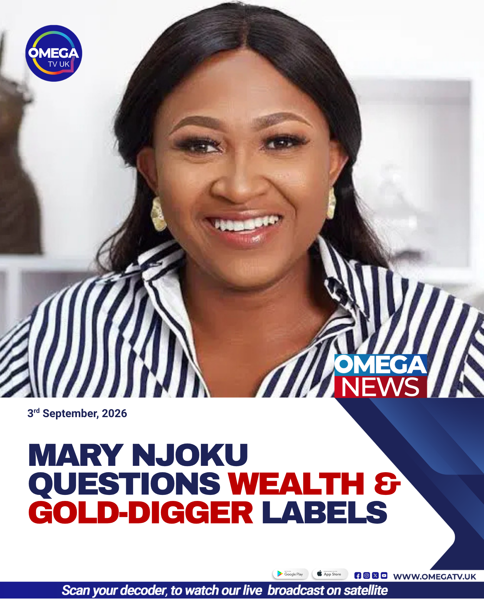 Mary Njoku Questions Double Standards Over Wealth And ‘Gold Digging’