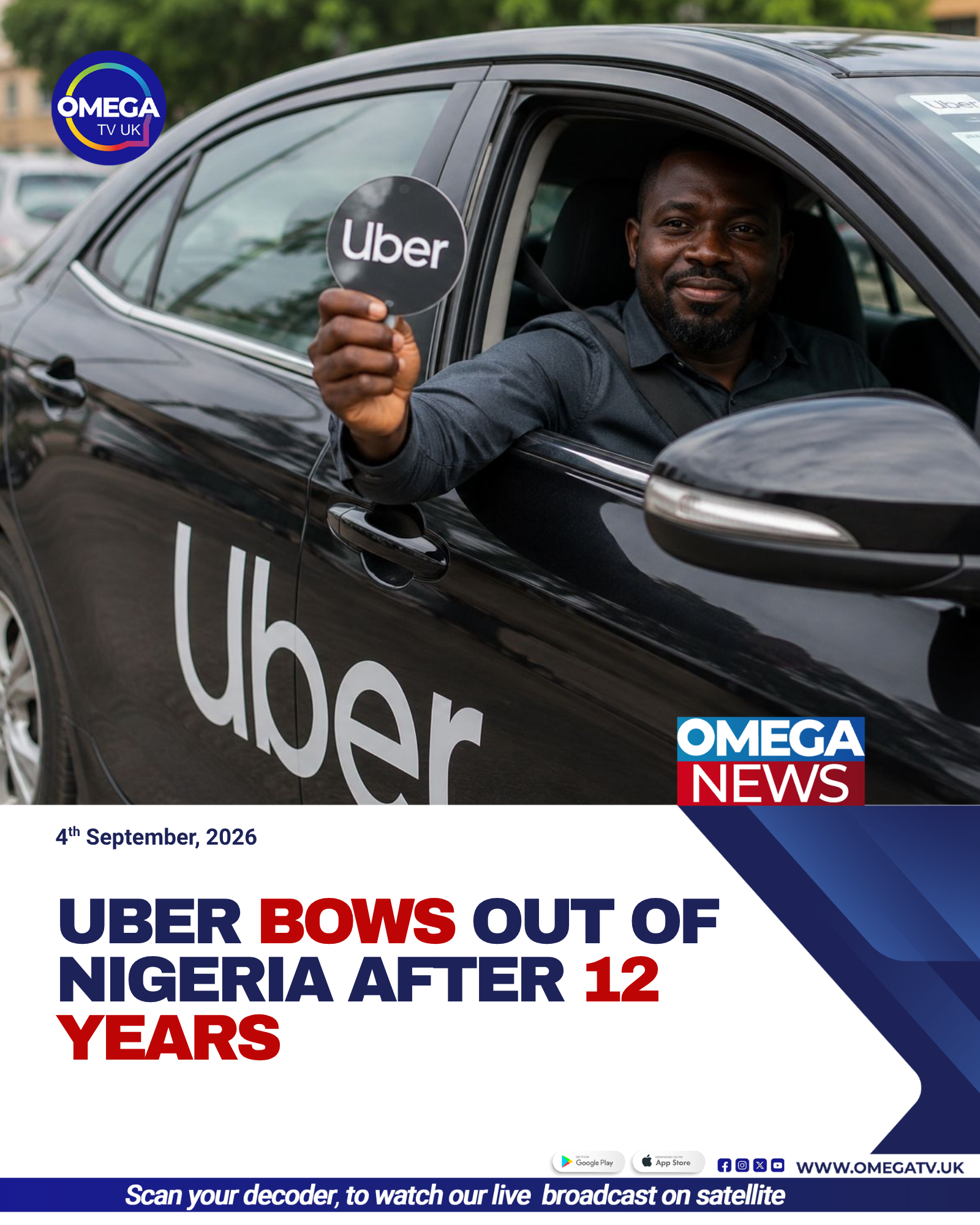 Uber Bows Out Of Nigeria After 12 Years