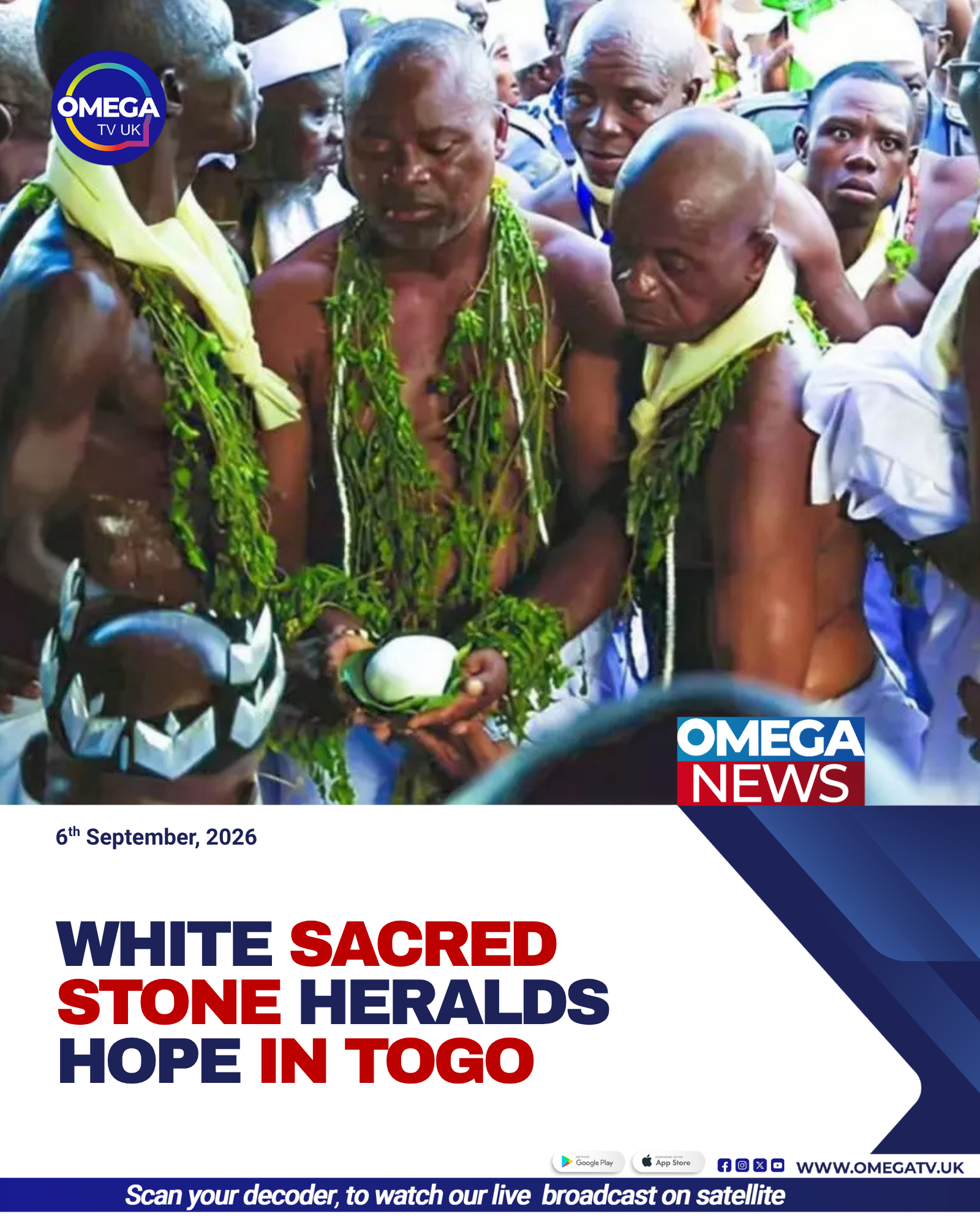White Sacred Stone Heralds Hope In Togo